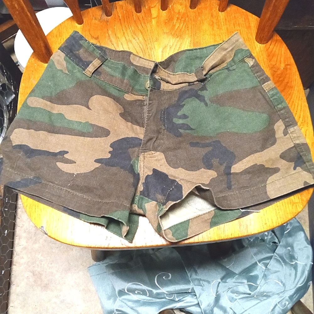 Camouflage shorts